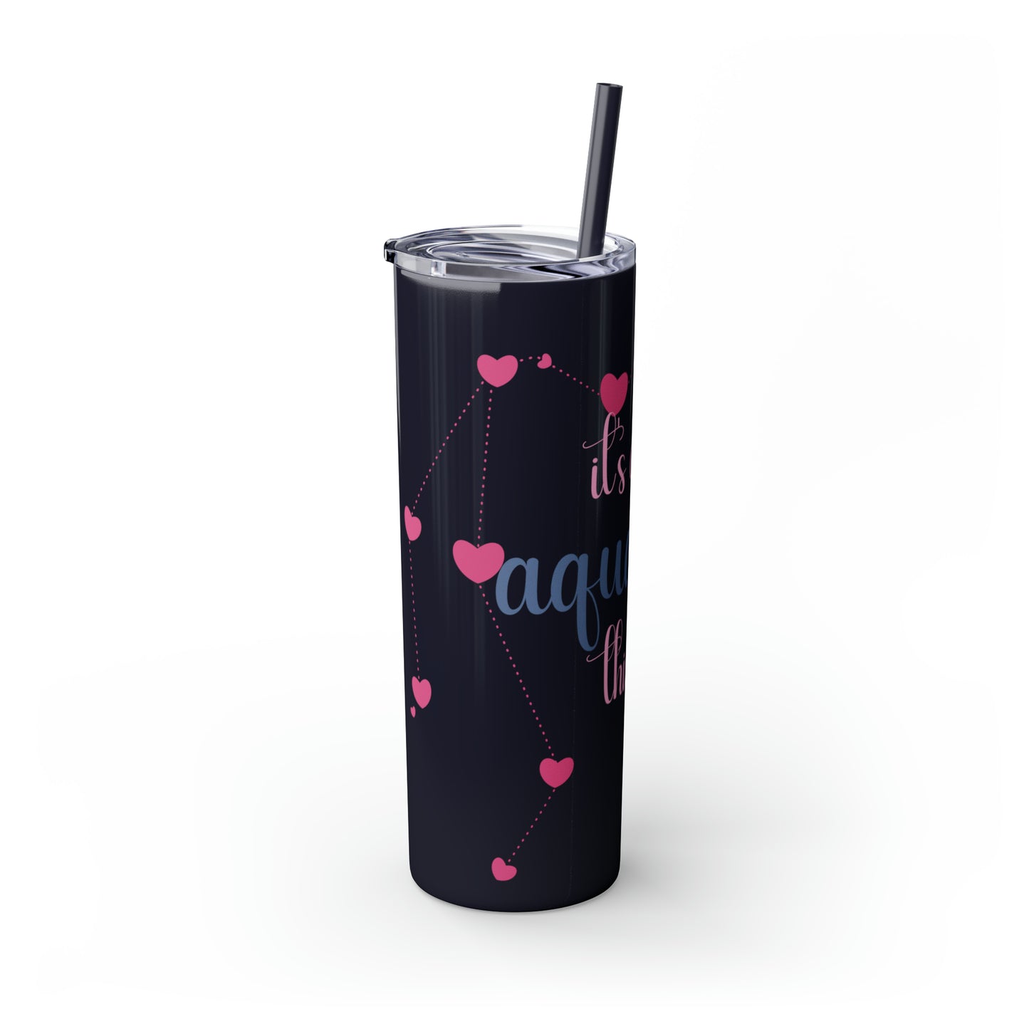 Skinny Tumbler with Straw, 20oz | Aquarius