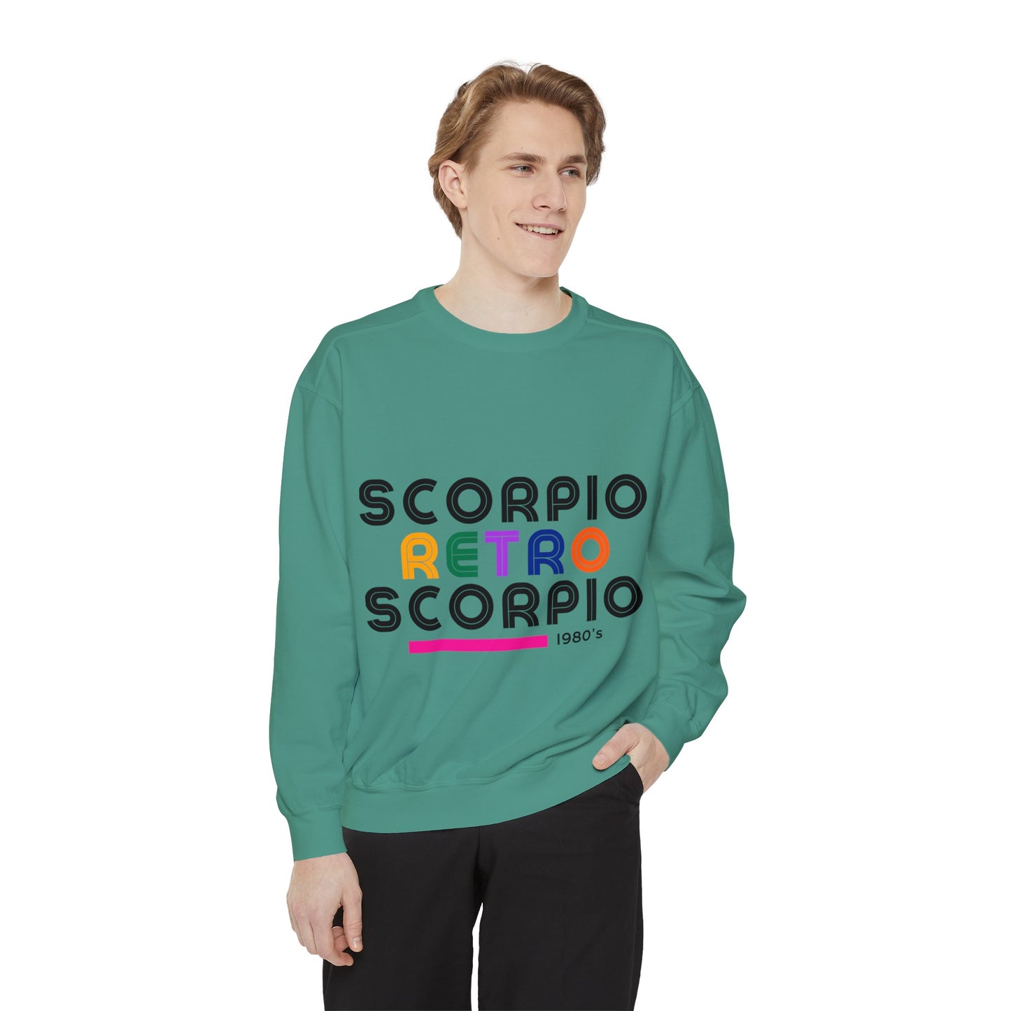 Crew Neck Sweatshirt- Scorpio