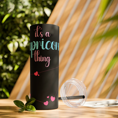 Skinny Tumbler with Straw, 20oz | Capricorn