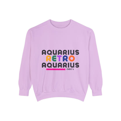 Crew Neck Sweatshirt- Aquarius