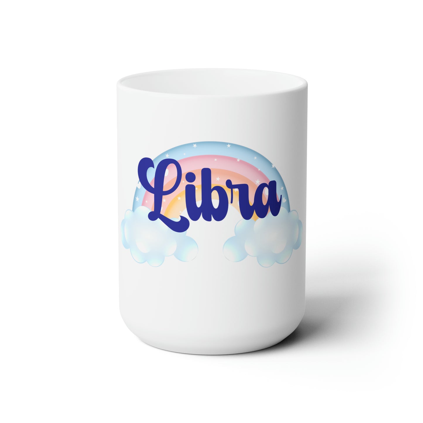 Libra Ceramic Rainbow Mug 15oz