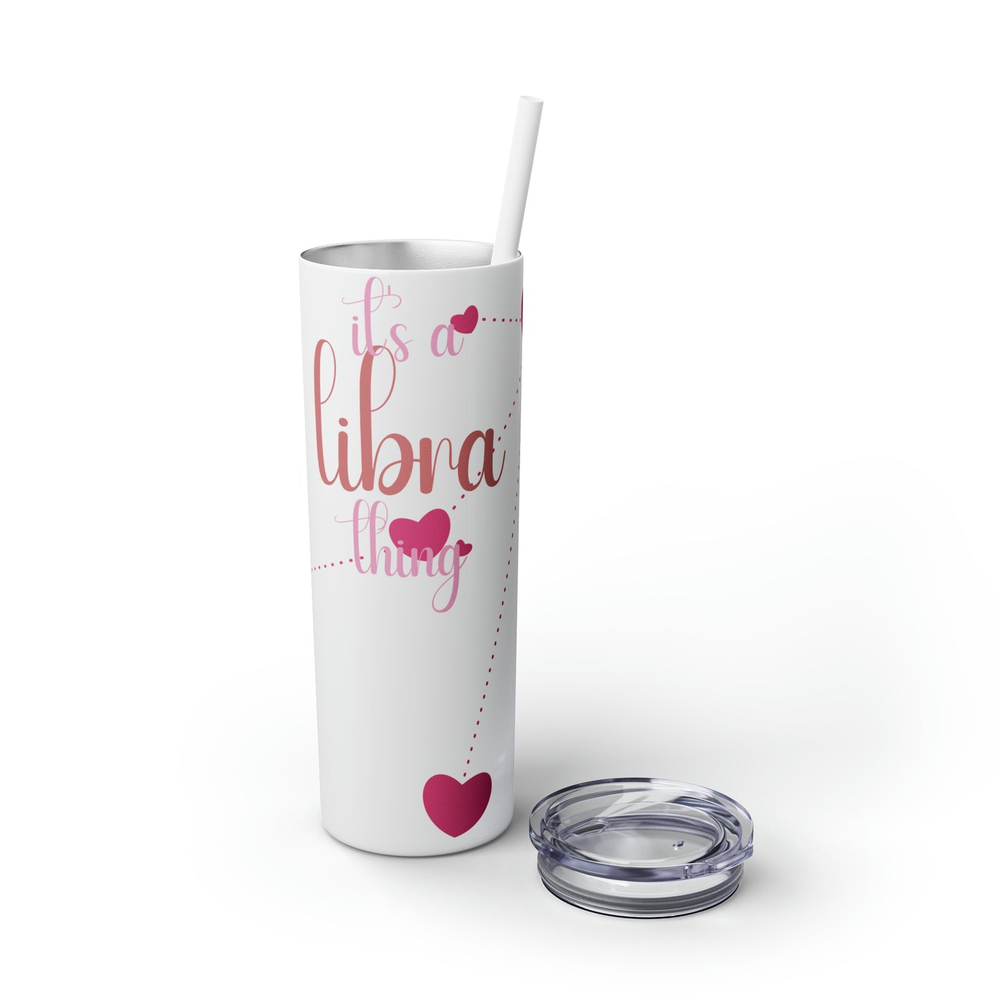 Skinny Tumbler with Straw, 20oz | Libra