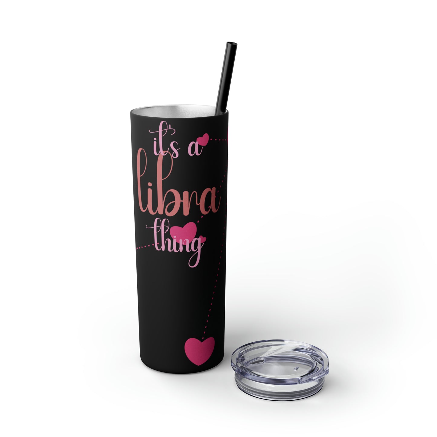 Skinny Tumbler with Straw, 20oz | Libra