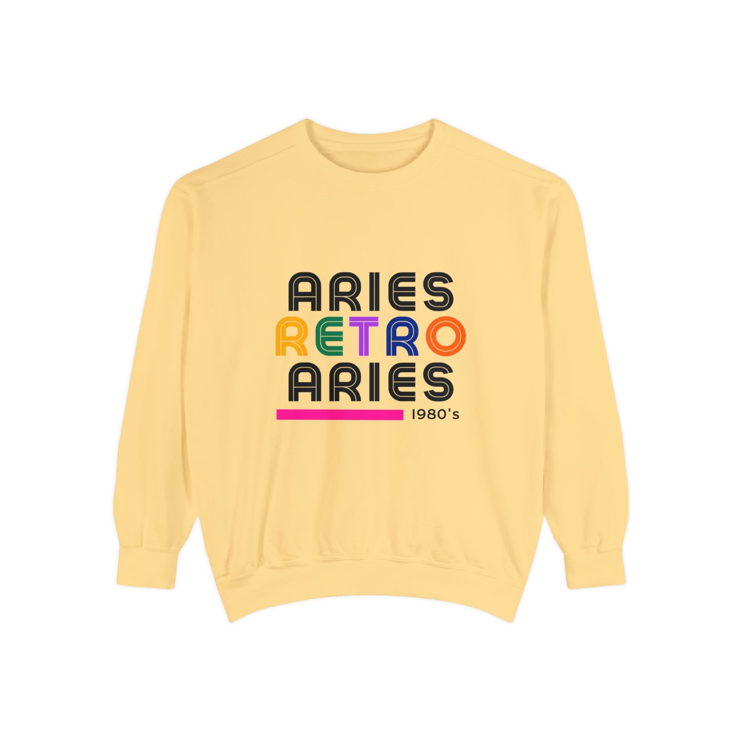 Crew Neck Sweatshirt- Aries