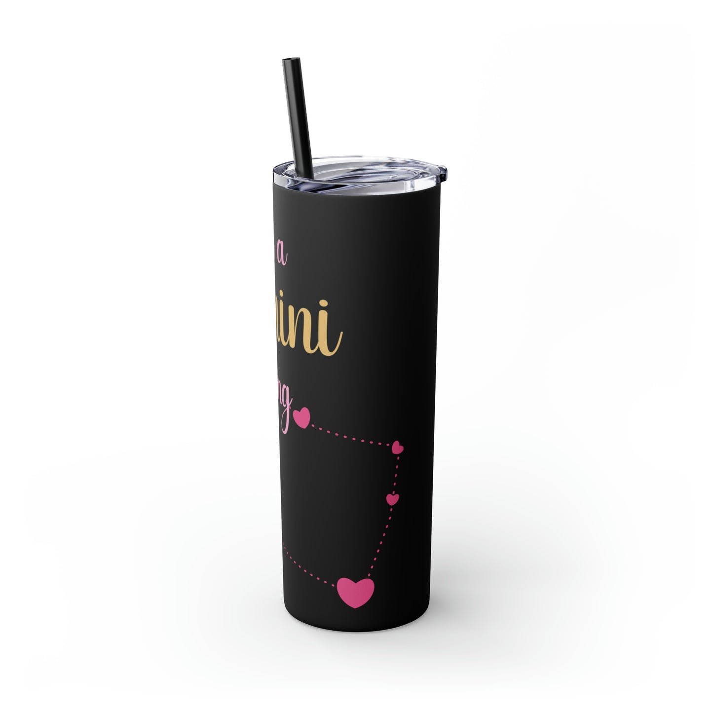 Skinny Tumbler with Straw, 20oz | Gemini