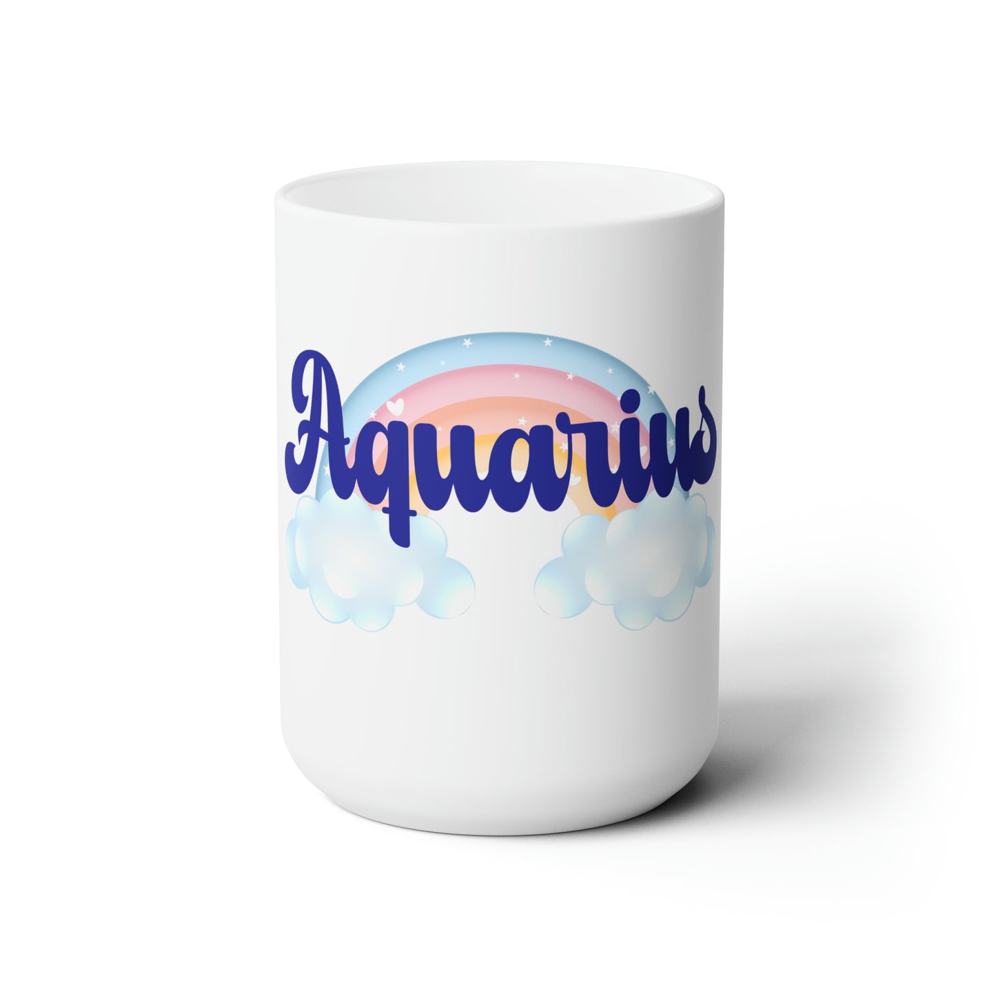 Aquarius Ceramic Rainbow Mug 15oz