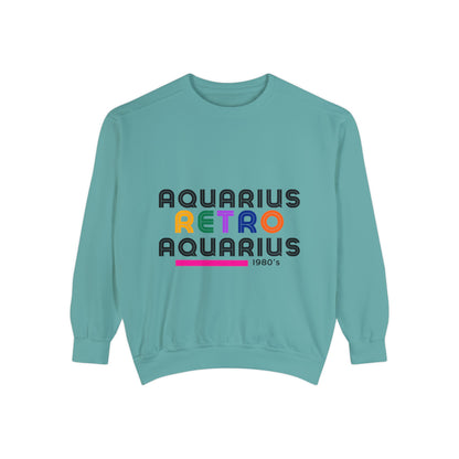 Crew Neck Sweatshirt- Aquarius