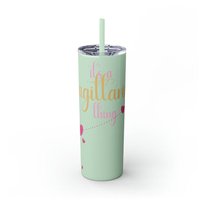 Skinny Tumbler with Straw, 20oz | Sagittarius