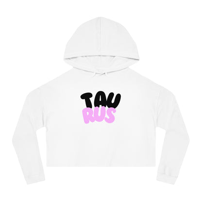 Women’s Cropped Hooded Sweatshirt- Taurus