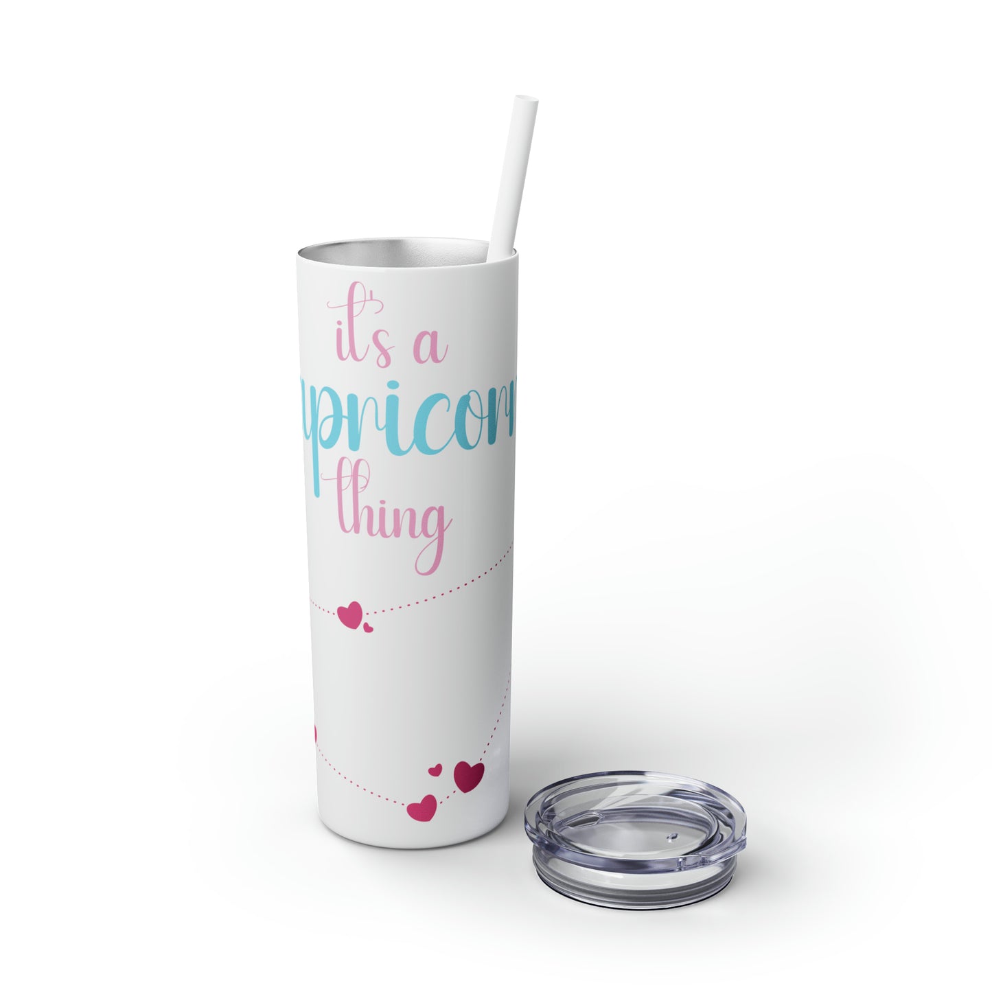 Skinny Tumbler with Straw, 20oz | Capricorn