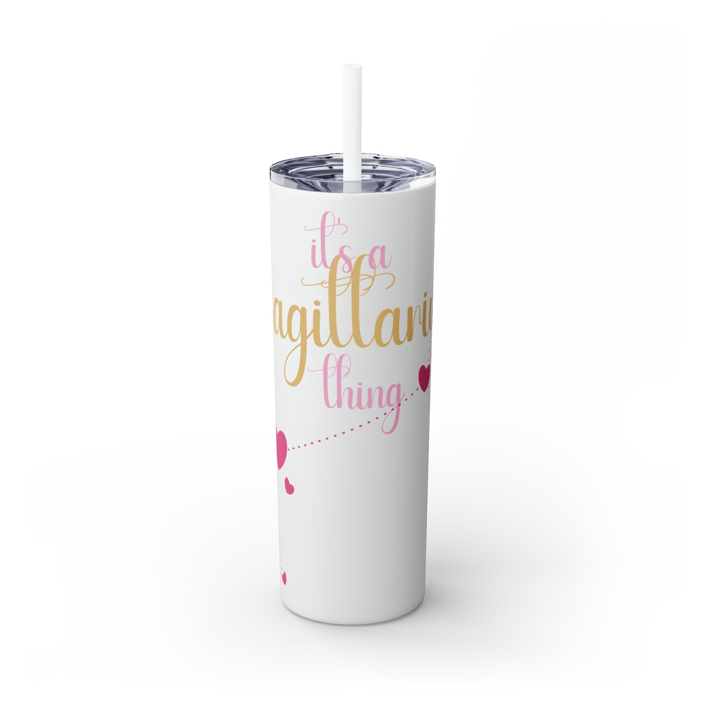 Skinny Tumbler with Straw, 20oz | Sagittarius