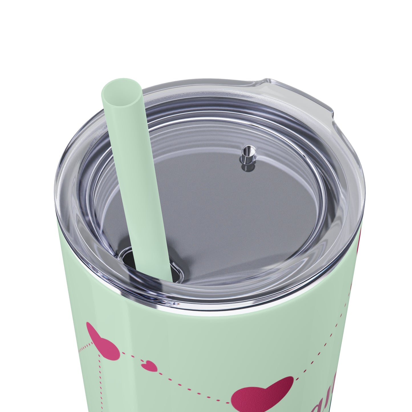 Skinny Tumbler with Straw, 20oz | Aquarius