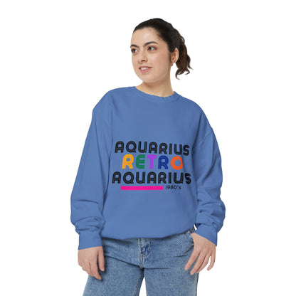 Crew Neck Sweatshirt- Aquarius