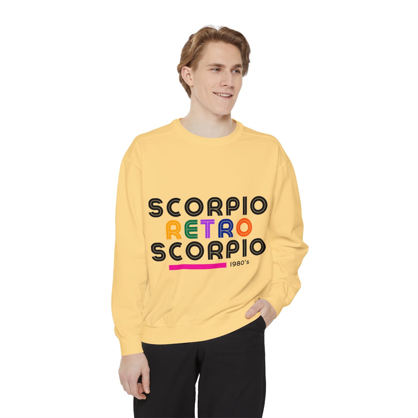 Crew Neck Sweatshirt- Scorpio