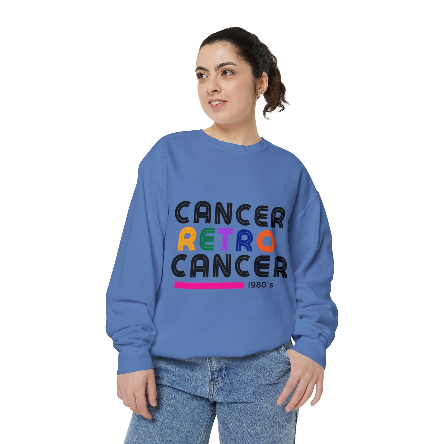 Crew Neck Sweatshirt- Cancer