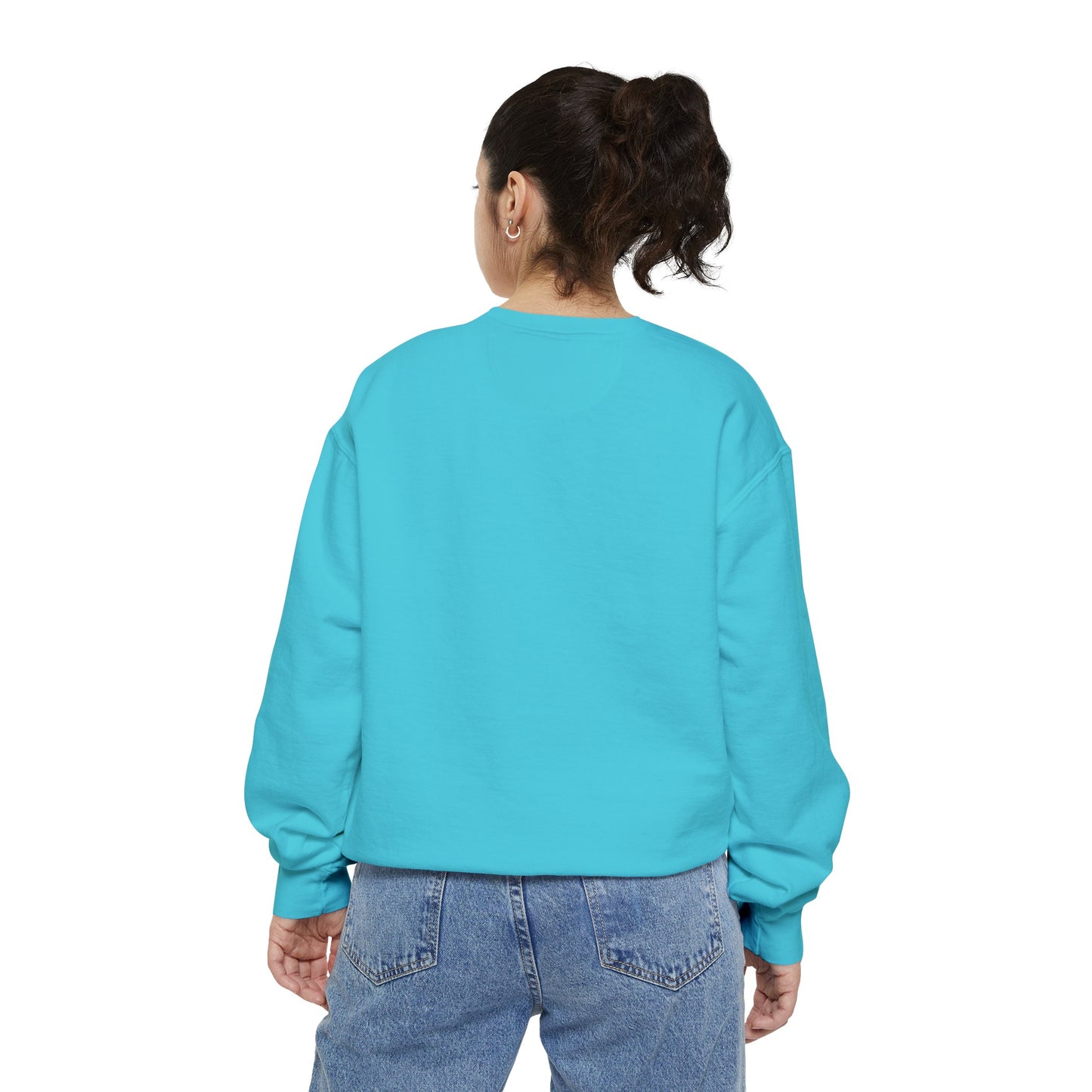 Crew Neck Sweatshirt- Aquarius