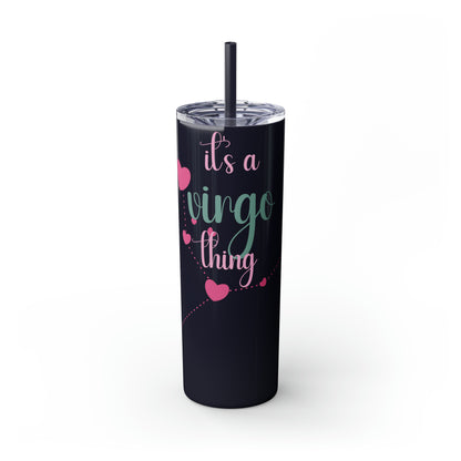 Skinny Tumbler with Straw, 20oz | Virgo