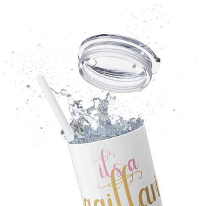 Skinny Tumbler with Straw, 20oz | Sagittarius