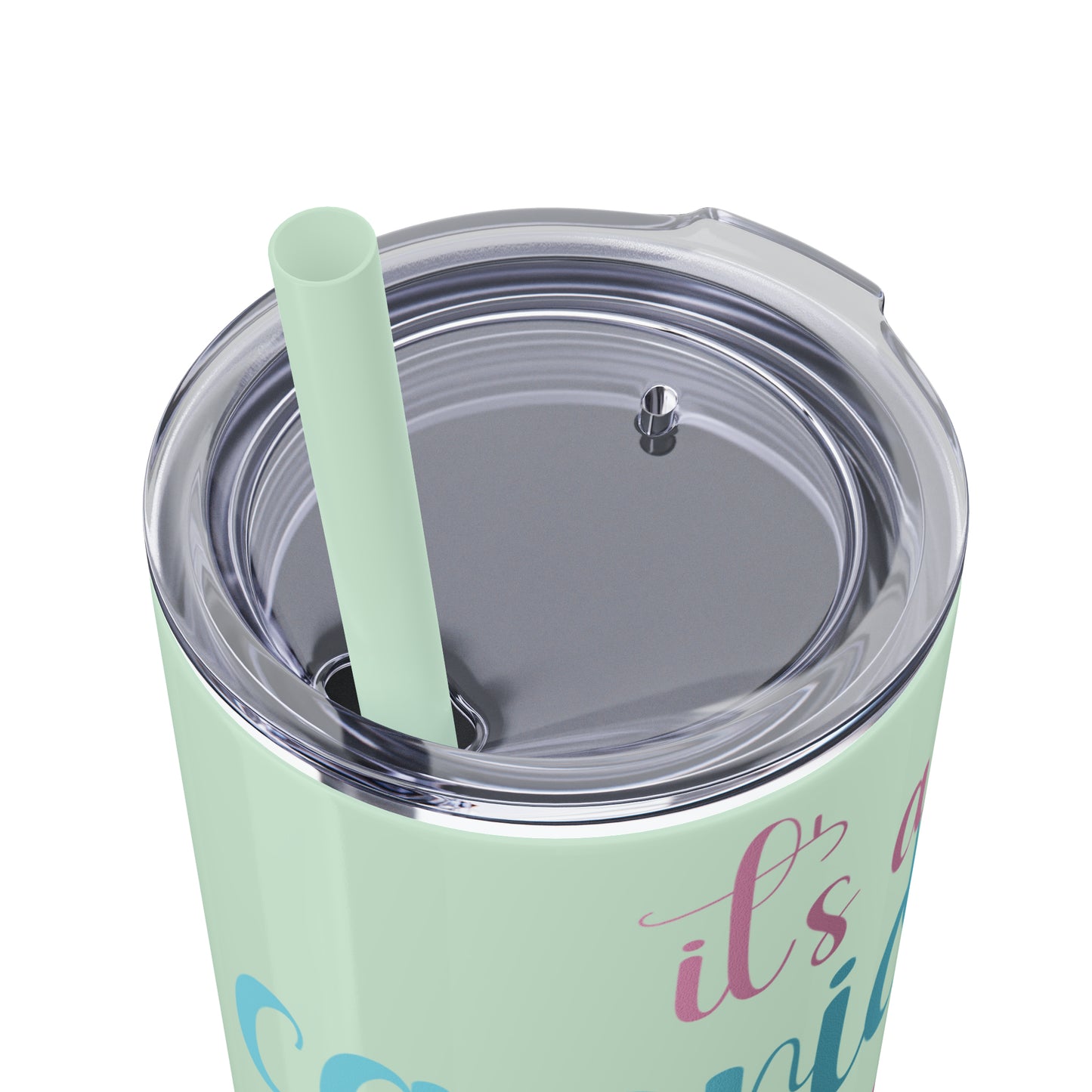 Skinny Tumbler with Straw, 20oz | Capricorn