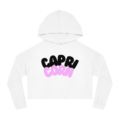 Women’s Cropped Hooded Sweatshirt- Capricorn