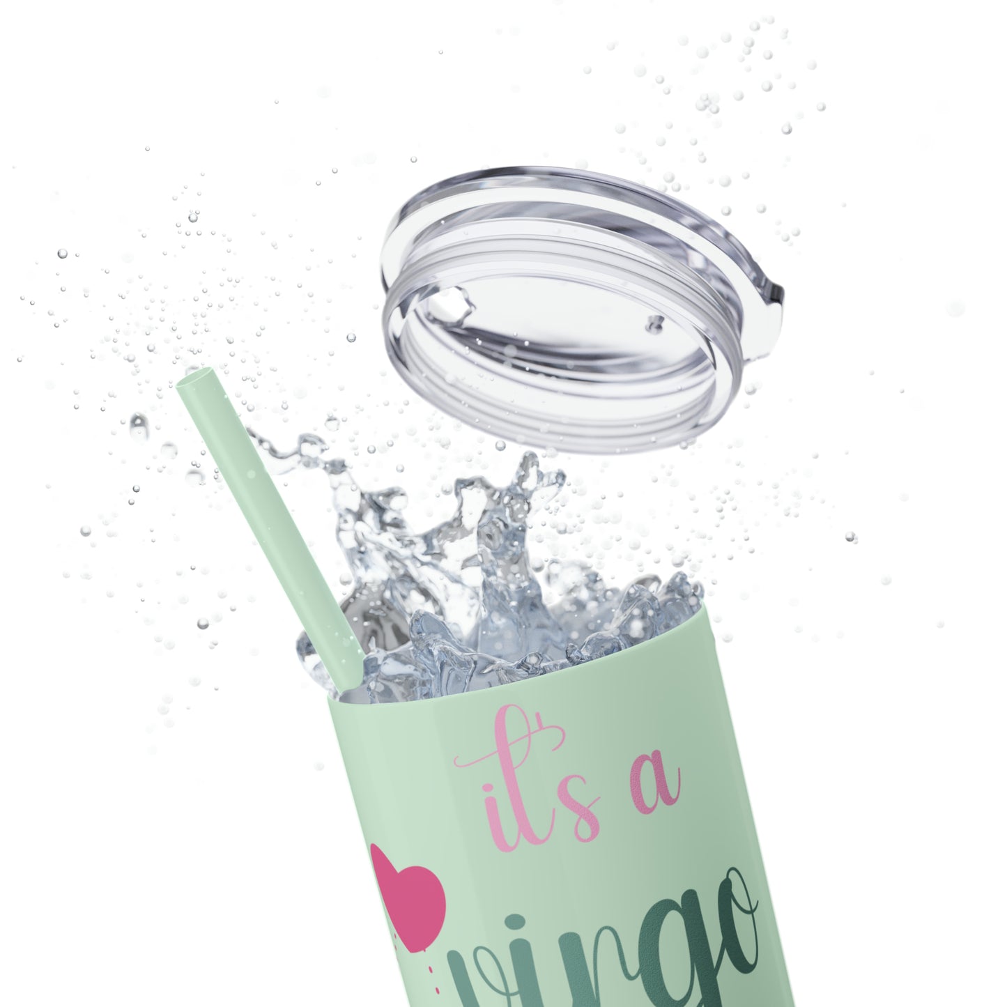 Skinny Tumbler with Straw, 20oz | Virgo