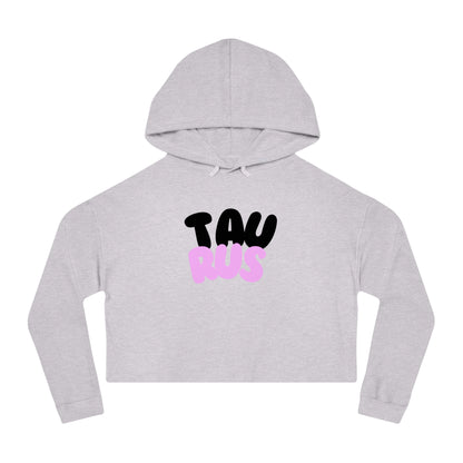 Women’s Cropped Hooded Sweatshirt- Taurus