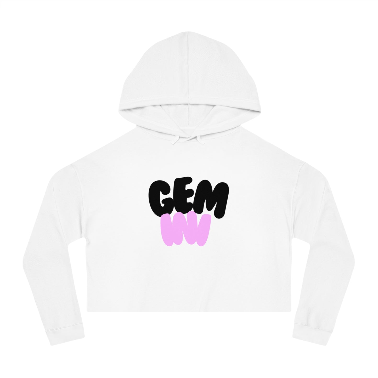 Women’s Cropped Hooded Sweatshirt- Gemini