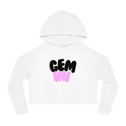 Women’s Cropped Hooded Sweatshirt- Gemini