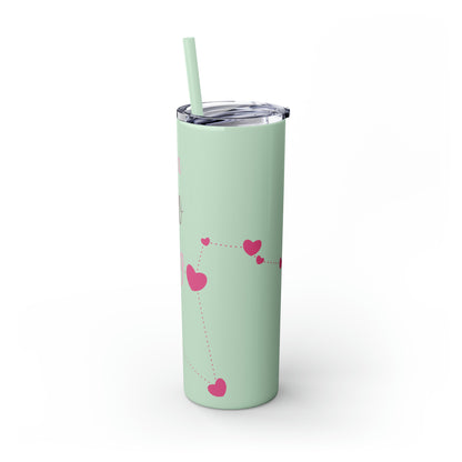 Skinny Tumbler with Straw, 20oz | Leo