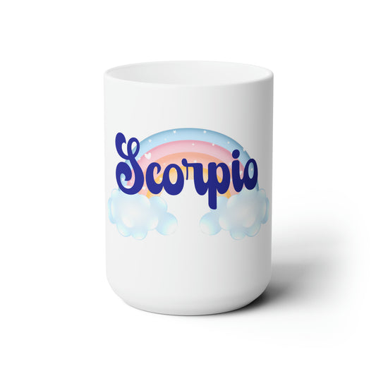 Scorpio Ceramic Rainbow Mug 15oz