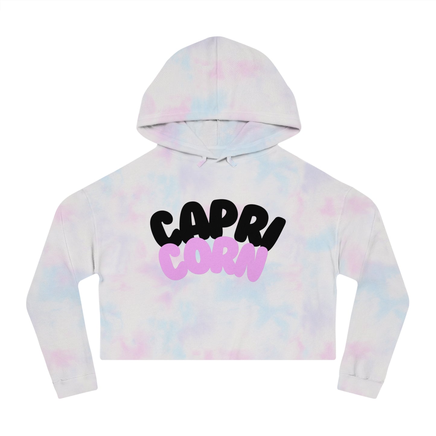 Women’s Cropped Hooded Sweatshirt- Capricorn