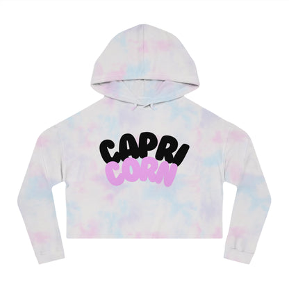 Women’s Cropped Hooded Sweatshirt- Capricorn