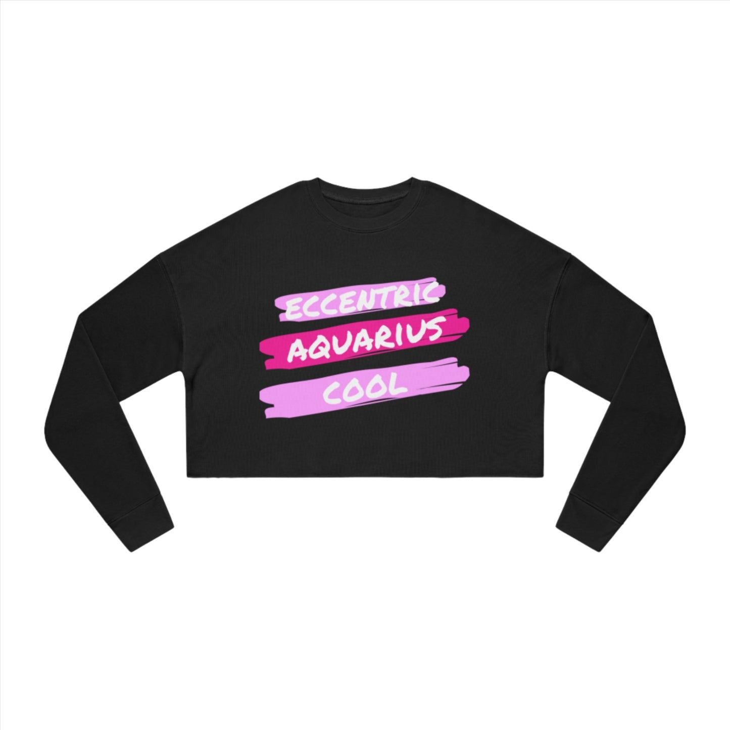 Aquarius Cool | Women's Cropped Sweatshirt