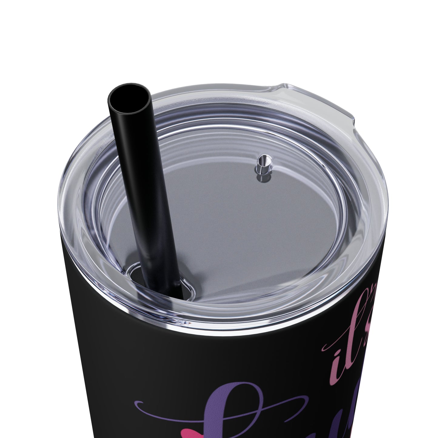 Skinny Tumbler with Straw, 20oz | Taurus