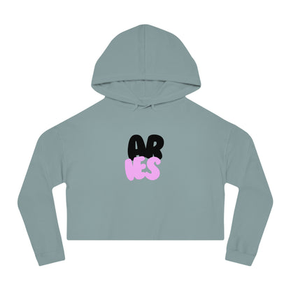 Women’s Cropped Hooded Sweatshirt- Aries