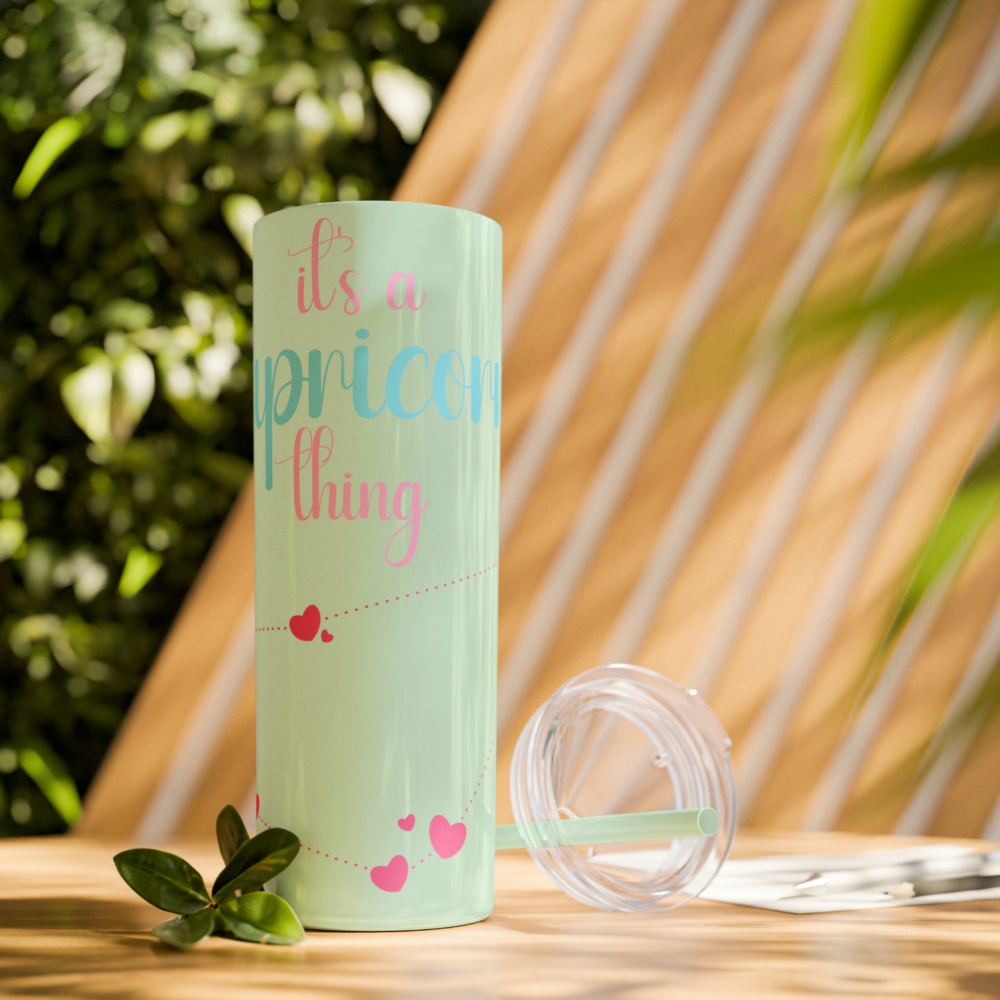 Skinny Tumbler with Straw, 20oz | Capricorn