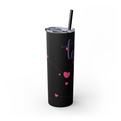 Skinny Tumbler with Straw, 20oz | Taurus