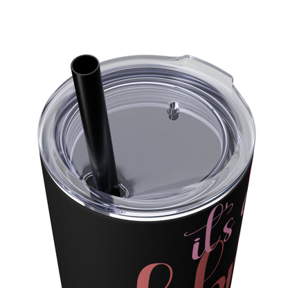 Skinny Tumbler with Straw, 20oz | Libra