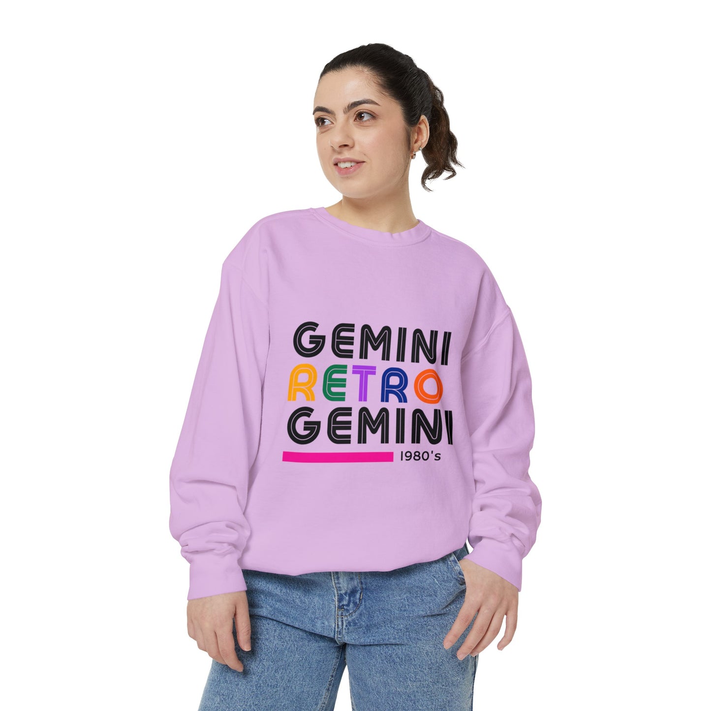 Crew Neck Sweatshirt- Gemini