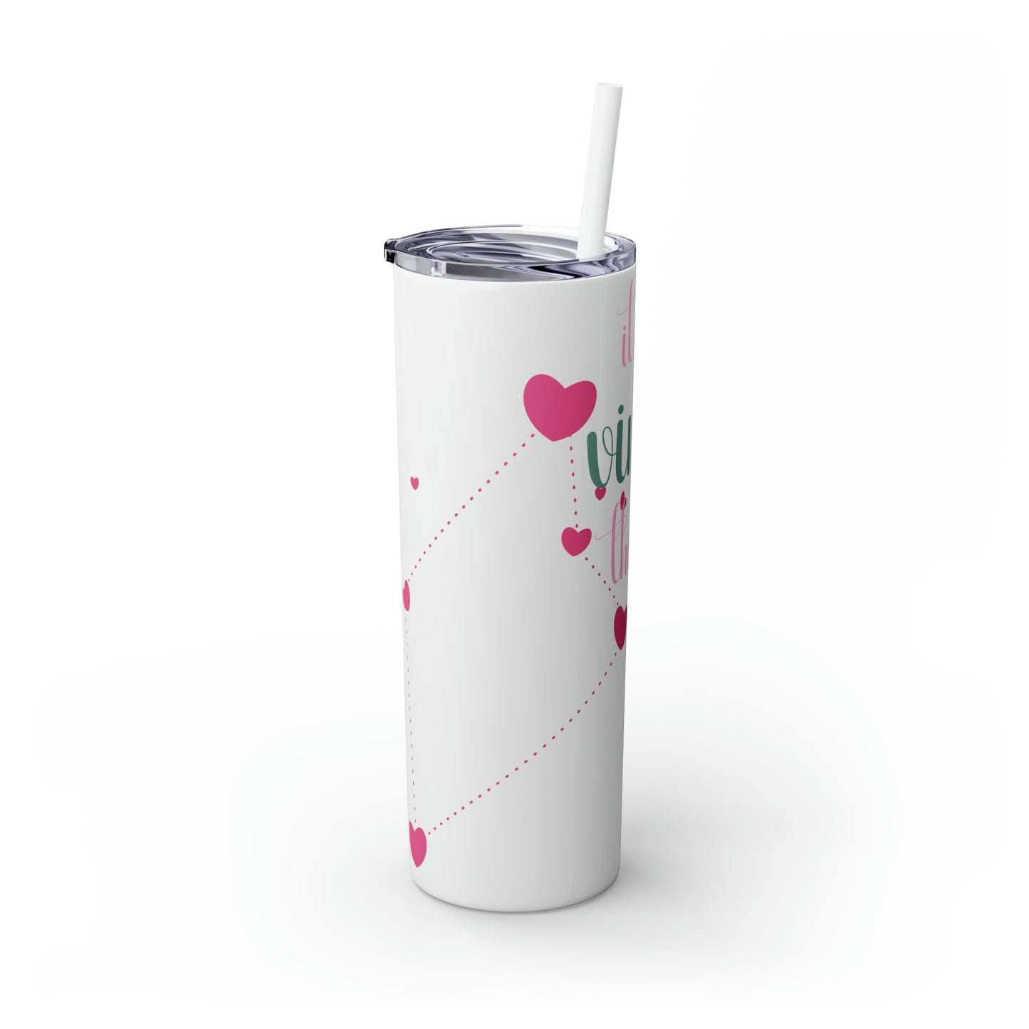 Skinny Tumbler with Straw, 20oz | Virgo