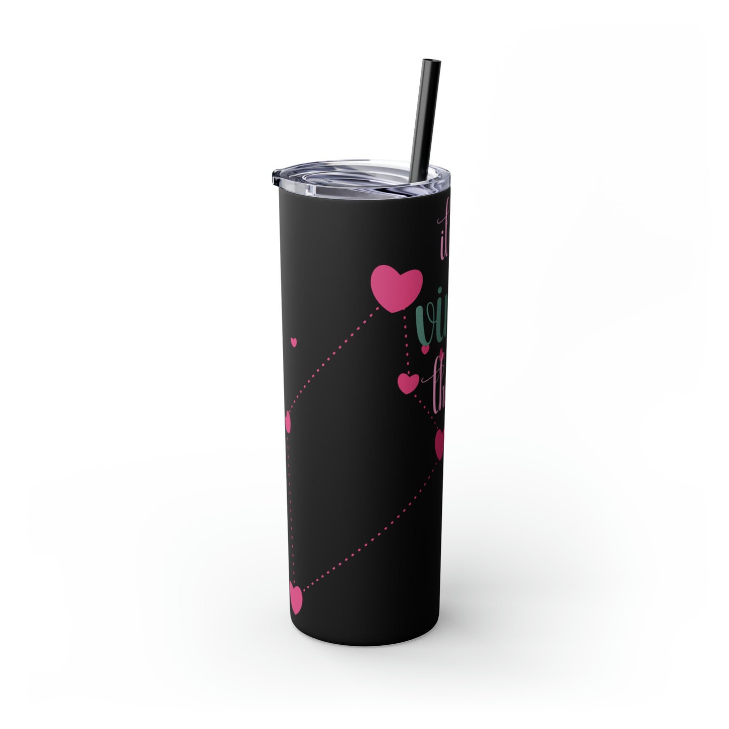 Skinny Tumbler with Straw, 20oz | Virgo