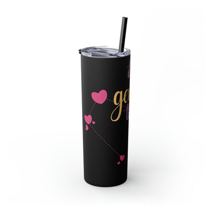 Skinny Tumbler with Straw, 20oz | Gemini