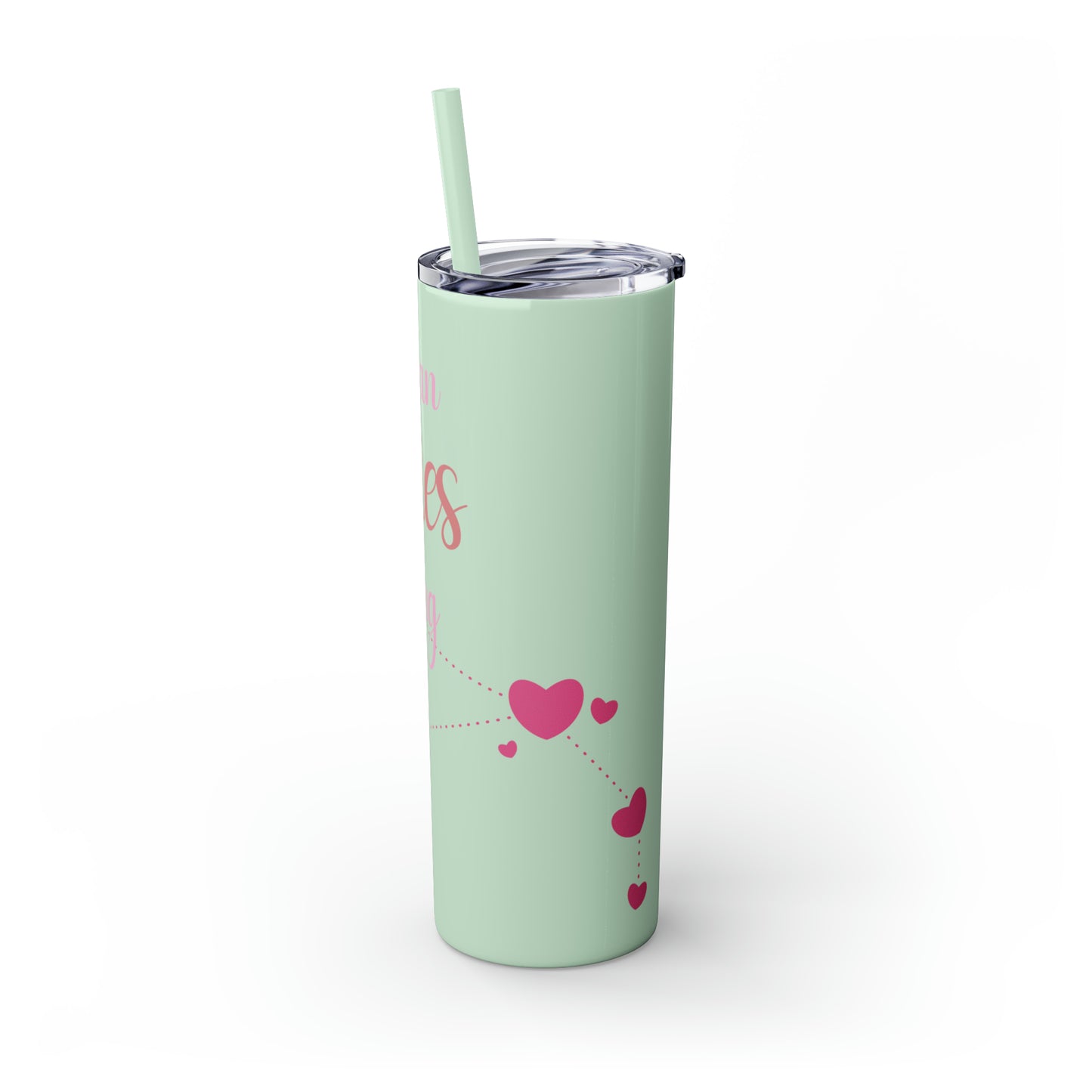 Skinny Tumbler with Straw, 20oz | Aries