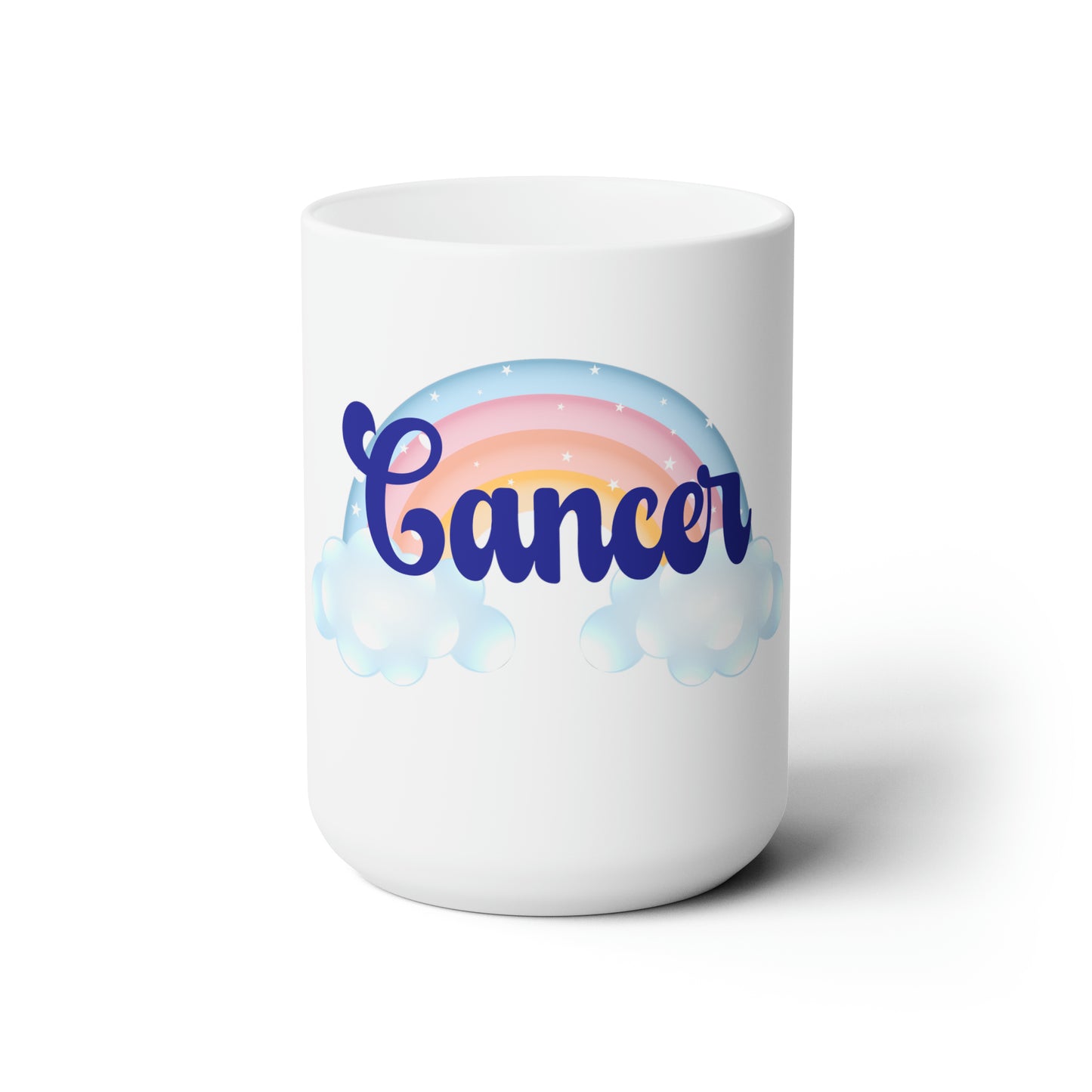 Cancer Ceramic Rainbow Mug 15oz