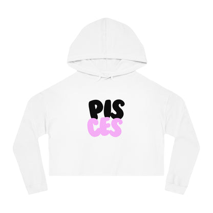 Women’s Cropped Hooded Sweatshirt- Pisces