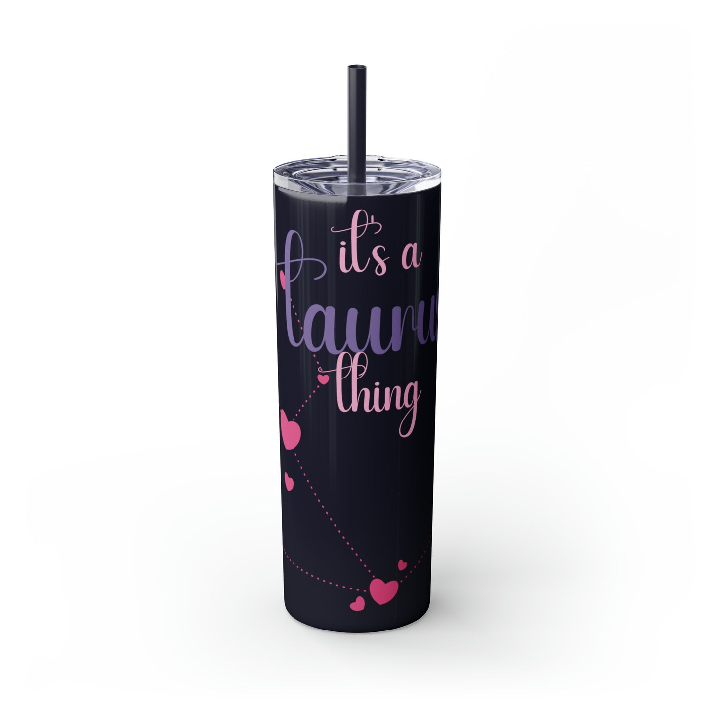 Skinny Tumbler with Straw, 20oz | Taurus