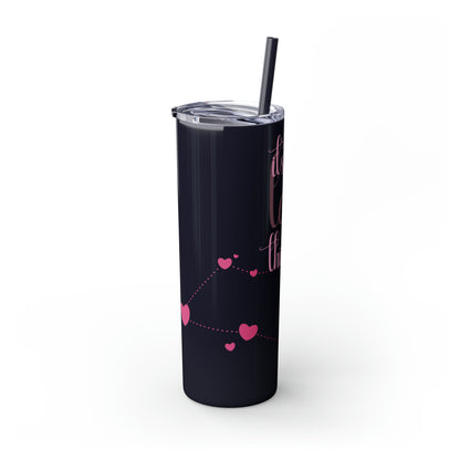 Skinny Tumbler with Straw, 20oz | Leo