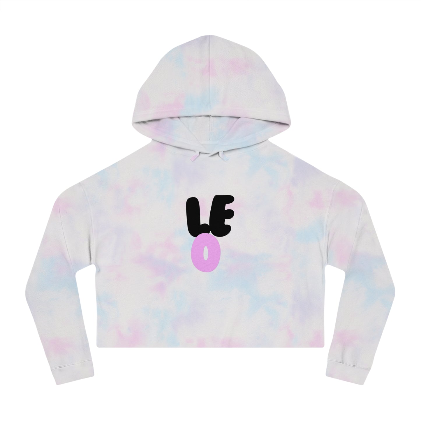 Women’s Cropped Hooded Sweatshirt- Leo