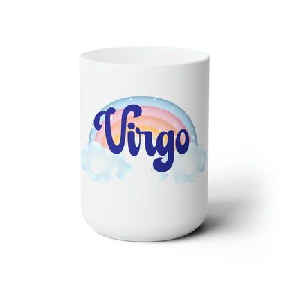 Virgo Ceramic Rainbow Mug 15oz