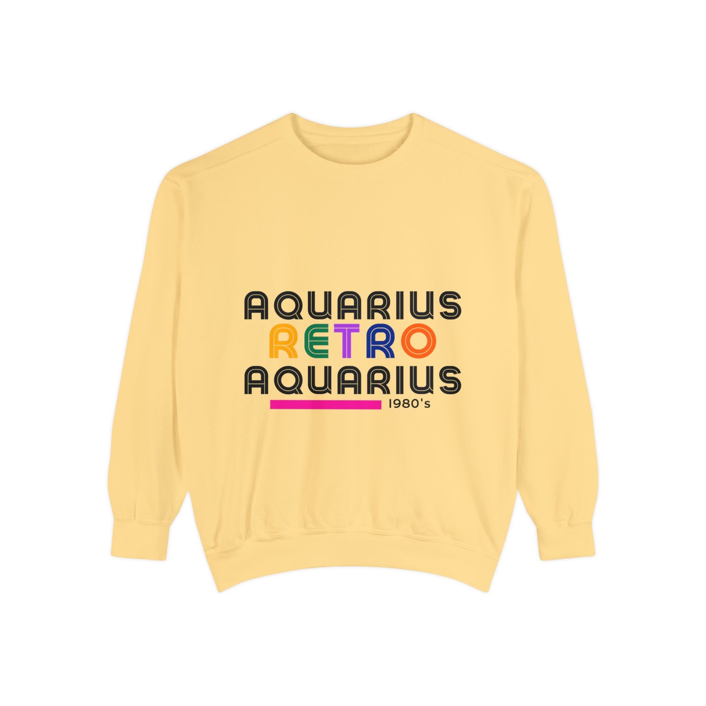 Crew Neck Sweatshirt- Aquarius